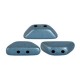 Les perles par Puca® Tinos beads Metallic Mat Blue 23980/79031